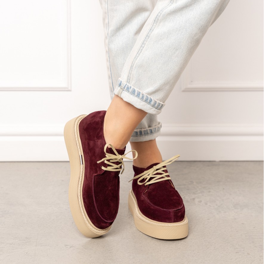    Pantofi - .Loro - Dark Cherry